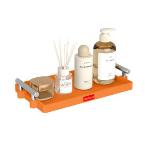 ホットセール！エコフレンドリーな定番スクエア型精密シリコン製トレイ、多機能デザインハンドル付きで毎日のバスルーム収納に。 - Product Image 6