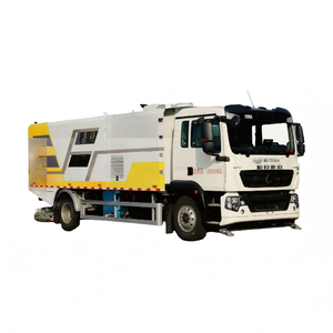 Petit balayeuse-compacteuse électrique pour voirie, véhicule de voirie à balai, châssis personnalisable OEM - Product Image 1