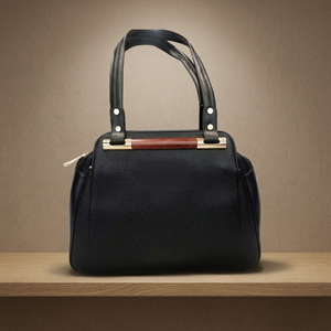 Sacs à main de luxe pour femmes en cuir véritable, décontractés, légers, pliables, portables, avec fermeture éclair, imperméables, grande capacité 3L+, amovibles - Product Image 1