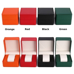 Wholesale Luxury Men's <b>Watch</b> Box Eco-Friendly PU Leather <b>Case</b> with Pillow Insert Eco-Friendly Packaging for <b>Watches</b> - Product Image 2