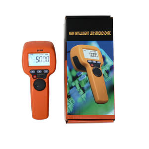 Pantalla digital de alta precisión, tacómetro de medición de velocidad sin contacto, nuevo medidor de frecuencia de estroboscopio Led DT10S - Product Image 4