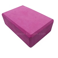 Blocs de yoga HUNLON en mousse écologique de soutien, taille 9x6x3'', 180g