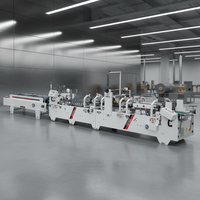 [JT-AG600] Nueva Máquina Plegadora y Encoladora de Cartón Corrugado con Fondo Automático, Estándar CE, Grado Alimenticio y Químico