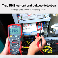 Multimètre numérique professionnel UT89XD True RMS NCV 20A, voltmètre AC/DC, mesure de la capacité, instruments de mesure électroniques