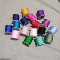 Cordon en nylon tressé fait main No.72 Jade String 0,8 mm pour bijoux, colliers, macramé et carillons éoliens