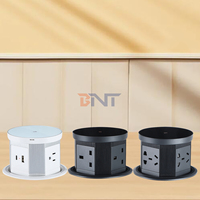 Prise électrique escamotable pour îlot de cuisine, personnalisable, encastrée, pour comptoir de bureau, prise escamotable, prise de bureau escamotable