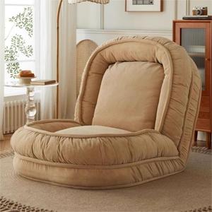 Internet Popular Human Dog Nest Lazy Sofa Foldable Single Sofa Bed Reclining Tatami Chair For Bedroom - Product Image 2