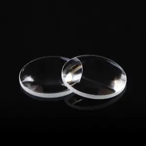 High Polished Optical Spherical Fused Silica Quartz Glass Plano Convex Lens for Optics