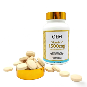 ODM ויטמין <span class=keywords><strong>C</strong></span> ו-E טבעי ואורגני, תוסף תזונה טבעוני למבוגרים לבריאות ויופי, 60 כמוסות, בקבוק - Product Image 2