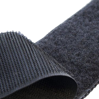 Attache auto-agrippante réutilisable ignifuge et écologique à coudre, 100 % nylon, adhésif double face, provenant d'une usine OEM