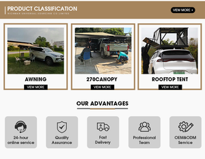 Auvent de voiture latéral de 2,5 x 2 mètres, tente de <span class=keywords><strong>camping</strong></span>, <span class=keywords><strong>pare</strong></span>-<span class=keywords><strong>brise</strong></span>, télescopique électrique - Product Image 6