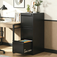 Armoire de rangement sécurisée en acier moderne pour la maison, le bureau et l'atelier