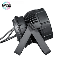 Projecteur LED Par étanche 19x12W RGBW avec zoom, contrôle DMX RDM, pour événements extérieurs, discothèques et éclairage de scène