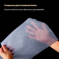 Papier d'emballage jetable en pâte de bois semi-transparent de qualité alimentaire 22 g/m² absorbant l'huile pour pain, snacks, biscuits et pâtisseries