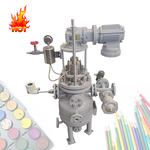 Réacteur multi-industrie 5L en acier inoxydable doublé de verre pour la production d'aliments et de colorants - Product Image 2