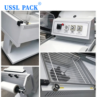 Machine d'emballage thermorétractable tout-en-un BSF-5540, scelleuse automatique combinée et four de rétraction pour petits produits