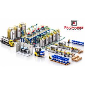 Planta de Mezcla de Aceite Lubricante de 100 MT, Equipo de Fabricación de Lubricantes Industriales con Sistema de Mezcla Automatizado, Mezcla de Aceite Base - Product Image 1