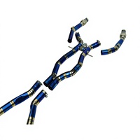 Système d'échappement Valvetronic en titane avec soupapes OEM pour Mercedes-Benz GLE63 AMG W167 4.0T/5.5T 15-22, silencieux arrière