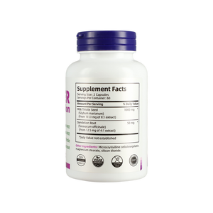 Extracto orgánico de protección hepática para hombres y mujeres promueve la función hepática saludable Suplemento de protección hepática 120 cápsulas - Product Image 5