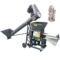Fabrika Fiyatlı Mantar Kompostu Talaş Paketleme Makinesi İstiridye Mantarı Substrat Paketleyici Spiral Tahrikli Mantar Torbası Doldurma Makinesi