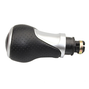 XCZ High Quality Leather <strong>Gear</strong> <strong>Knob</strong> Shift Lever Ergonomic Design Rustproof Lightweight <strong>BMW</strong> 120i 5 (E60) 3 (<strong>E46</strong>) Automatic/Manual - Product Image 2