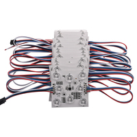 Bandes LED RVB 24V externes programmables à couleurs complètes pour bars et KTV