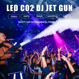 Led CO2 DJ Jet Gun hiệu ứng sân khấu RGB Wedding party Máy Battery Powered nhãn hiệu cầm tay cầm tay CO2 Disco sương mù khói thiết bị - Product Image 3