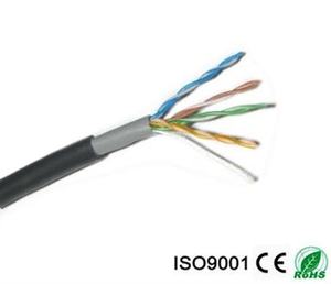 OUTDOOR UTP CAT5E LAN-KABEL 305M 24AWG PASS-TEST KUPFER CCA PE-JACKE PVC PE-JACKE FTP SFTP - Product Image 4