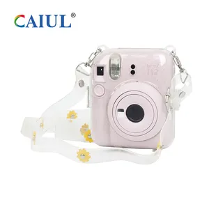 Instant Camera Glitter Protective Case Crystal Clear Case For Fujifilm Instax Mini 12/11/7/9/40/90/evo Camera