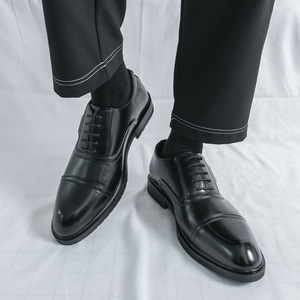 Chaussures habillées professionnelles polyvalentes en cuir verni pour hommes, collection Printemps & Automne 2026 – Idéales pour le travail et les mariages - Product Image 2