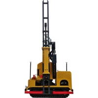 Marteau vibratoire TeZhong TZ650 à nivellement automatique avec moteur Yanmar, haute précision, pour pieux solaires et pompes de fondation