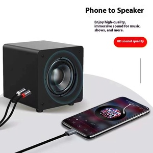 Type-C double câble audio <span class=keywords><strong>RCA</strong></span> (<span class=keywords><strong>Cinch</strong></span>) connexion un à deux pour la connexion de haut-parleurs d'amplificateur de téléphone portable d'ordinateur filaire - Product Image 5
