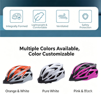 Casque de protection pour le VTT, moulé intégralement, sangle réglable, EPS, pour adulte, expédition rapide depuis l'usine, personnalisable.