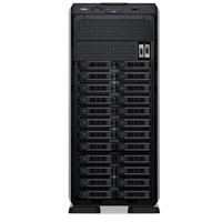 좋은 할인 Dells DDR5 4800 RAM 64GB 메모리 제온 프로세서 SSD 및 HDD 하드 드라이브가있는 PowerEdge T560 타워 서버