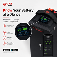 Batterie lithium haute capacité 72V50Ah pour Surron Light Bee X E-Moto 3600Wh, longue portée, haute décharge, mise à niveau TRB POWER OEM