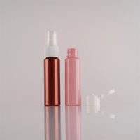 BLT 30ml en plastique rose bouteille petit toner Lotion vide avec capuchon de disque rabattable sérigraphie 1oz petites bouteilles pour Lotion