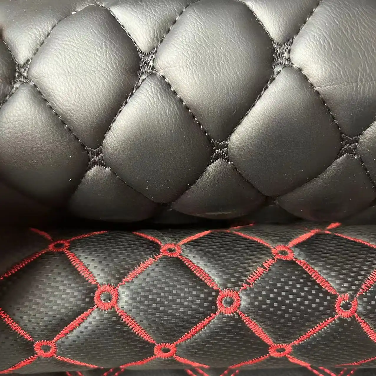 Nuovo modello in PVC sintetico in finta pelliccia in spugna per rotolo di tappetino per auto