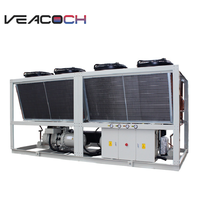 Unité de climatisation compacte de toit 105 kW avec deux ventilateurs de condensation, R410A, contrôle PLC pour système de climatisation de bureaux publics