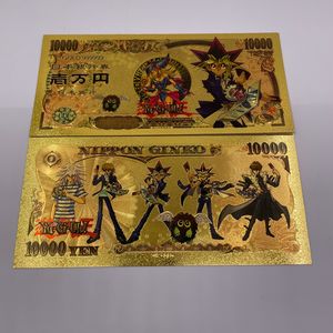 10-أوراق اللعب الذهبية الأنيمي الياباني Yugioh أوراق نقدية بلاستيكية لجمع بطاقات الكرتون - Product Image 6