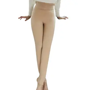 Pantalones térmicos de cintura alta para mujer, medias ajustadas para chica sexys, medias para mujer
