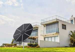 ヒマワリフラワーソーラーパネルトラッキングソーラーエネルギーシステムフィッティング家庭用オフグリッドオングリッド産業用1000W - Product Image 6