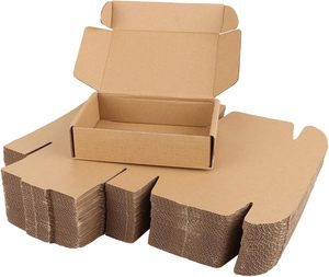 도매 주문을 받아서 만들어진 작은 우편함 골판지 배송 상자 소포 우송료 포장 우편함 사업 - Product Image 1