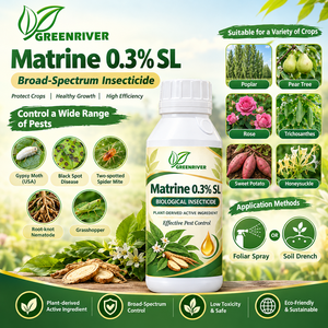 Matrine 0,3% SL Insecticide Biologique Pesticide Botanique pour les Légumes, les Pucerons, les Caterpillares et l'Agriculture Durable - Product Image 3