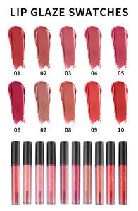 Vente chaude crème hydratante liquide brillant à lèvres crémeux euro-américain Nude Lip Glaze - Product Image 3