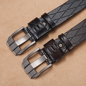 Cinturón de Hebilla Ancha de Aleación Repujada y Galvanizada Retro de Alta Gama para <span class=keywords><strong>Hombre</strong></span> - Product Image 2