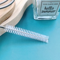 Nettoyeur de Tube Extra Long, outil de dragage de tuyau de vidange de réfrigérateur brosse de vidange Flexible brosse de nettoyage en spirale de Tube mince