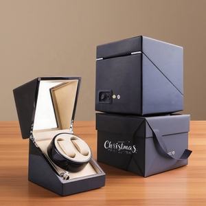 卡西欧手表豪华定制手表卷绕机盒2槽USB或电池电源陀螺手表卷绕机 - Product Image 1