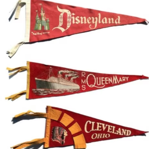 Best Quality Customizable Portable Digital Printing University Felt Triangle <b>Banners</b> - Product Image 1