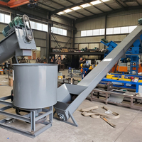 Nouvelle ligne de machines à copeaux de bois semi-automatiques HICAS pour blocs de sciure de bois, broyeur de bois couleur personnalisée haute précision, capacité 4-5m³/8h