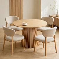 Table à manger extensible nordique en bois massif, ovale, pour 4 à 12 personnes, mobilier moderne, tableau des ventes